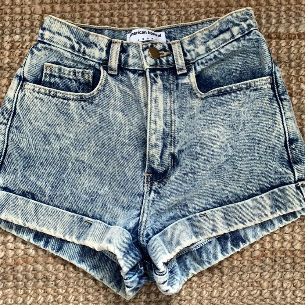 High Waisted Jean Shorts